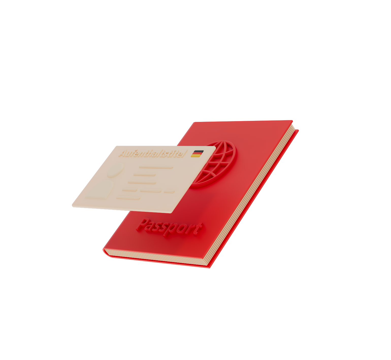 Passport und Aufenthaltstitel