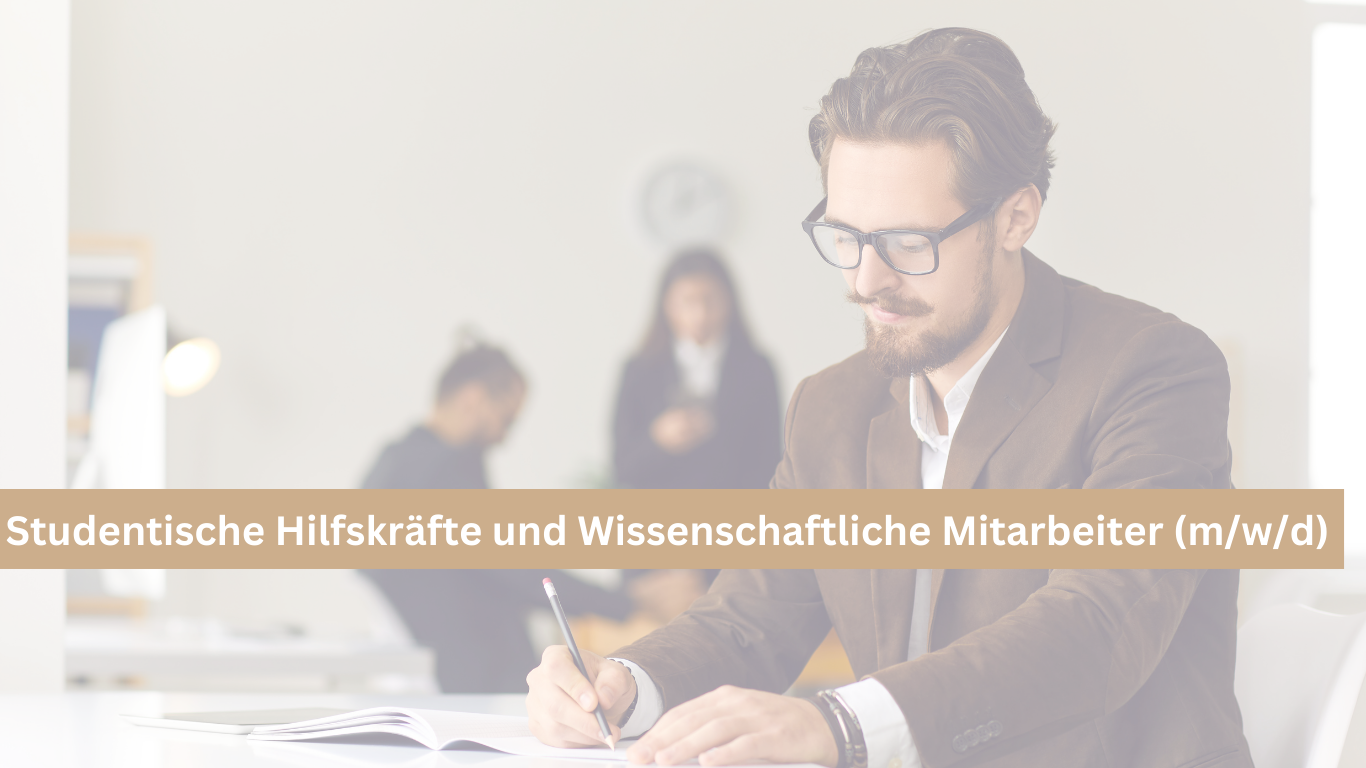 Studentische Aushilfskräfte gesucht